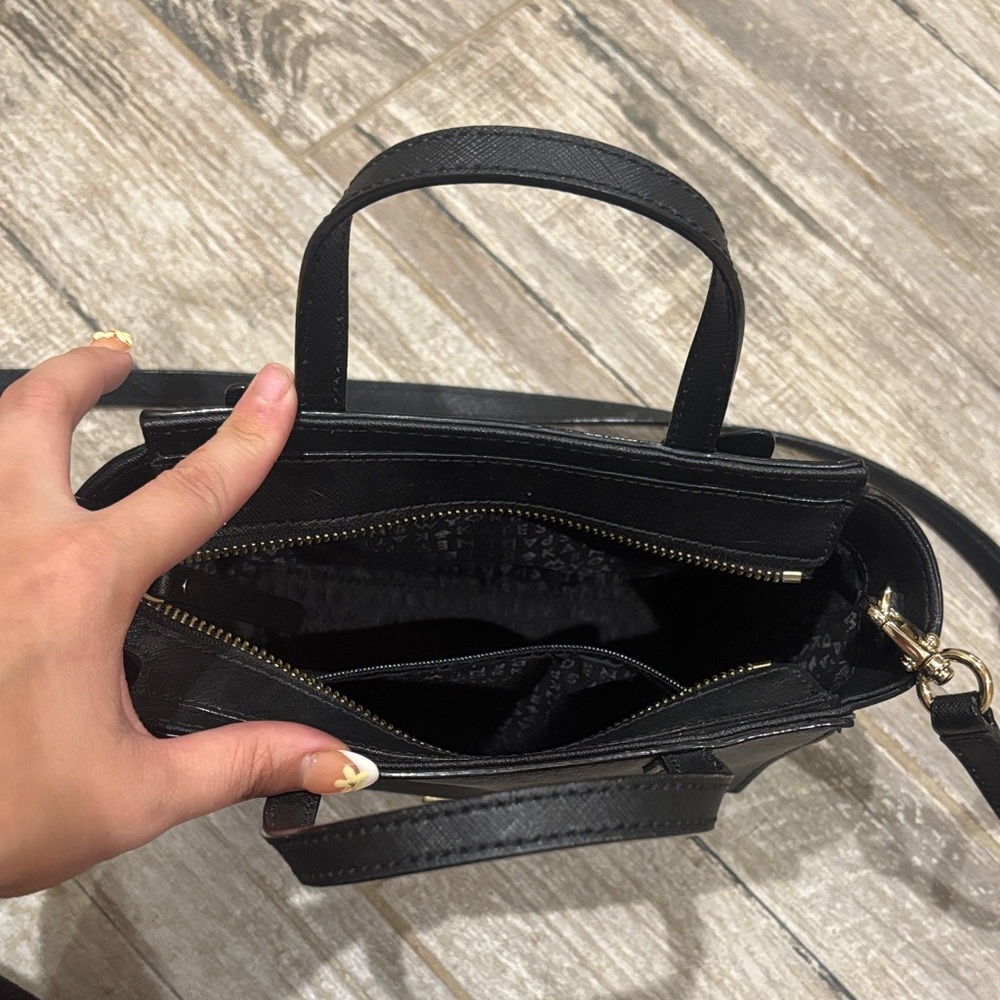 Kate Spade Black Cat Ear Handbag - Picture 3 of 3